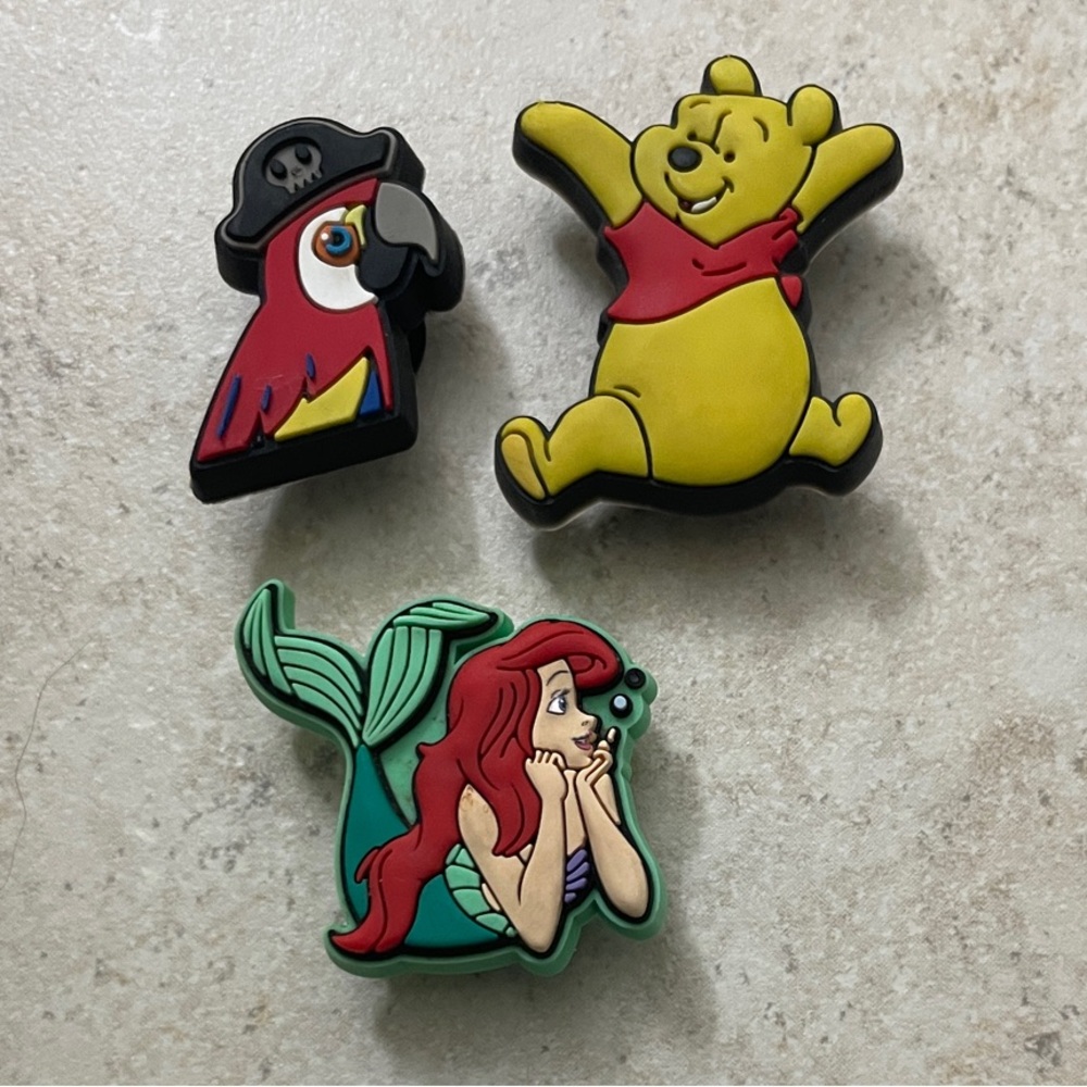 Jibbitz Kids Shoe Charms - Red, Yellow, Green